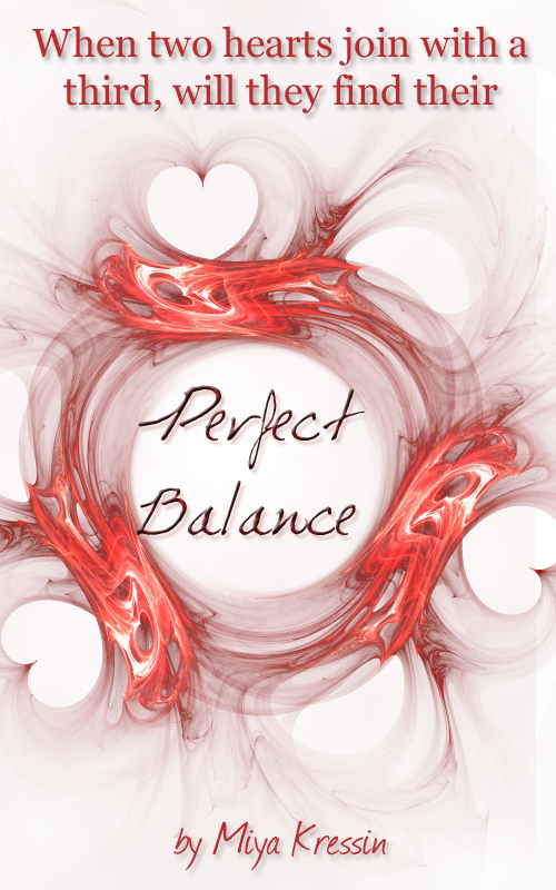 swirly image of hearts with text perfect balance